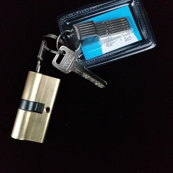 Antitheft Door Locks Lock Cylinder All Copper Computer Key Etsy