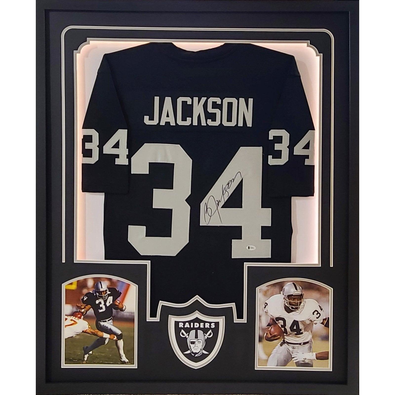 Oakland Raiders Jack The Assassin Tatum Autographed Pro Style Jersey JSA  Authenticated