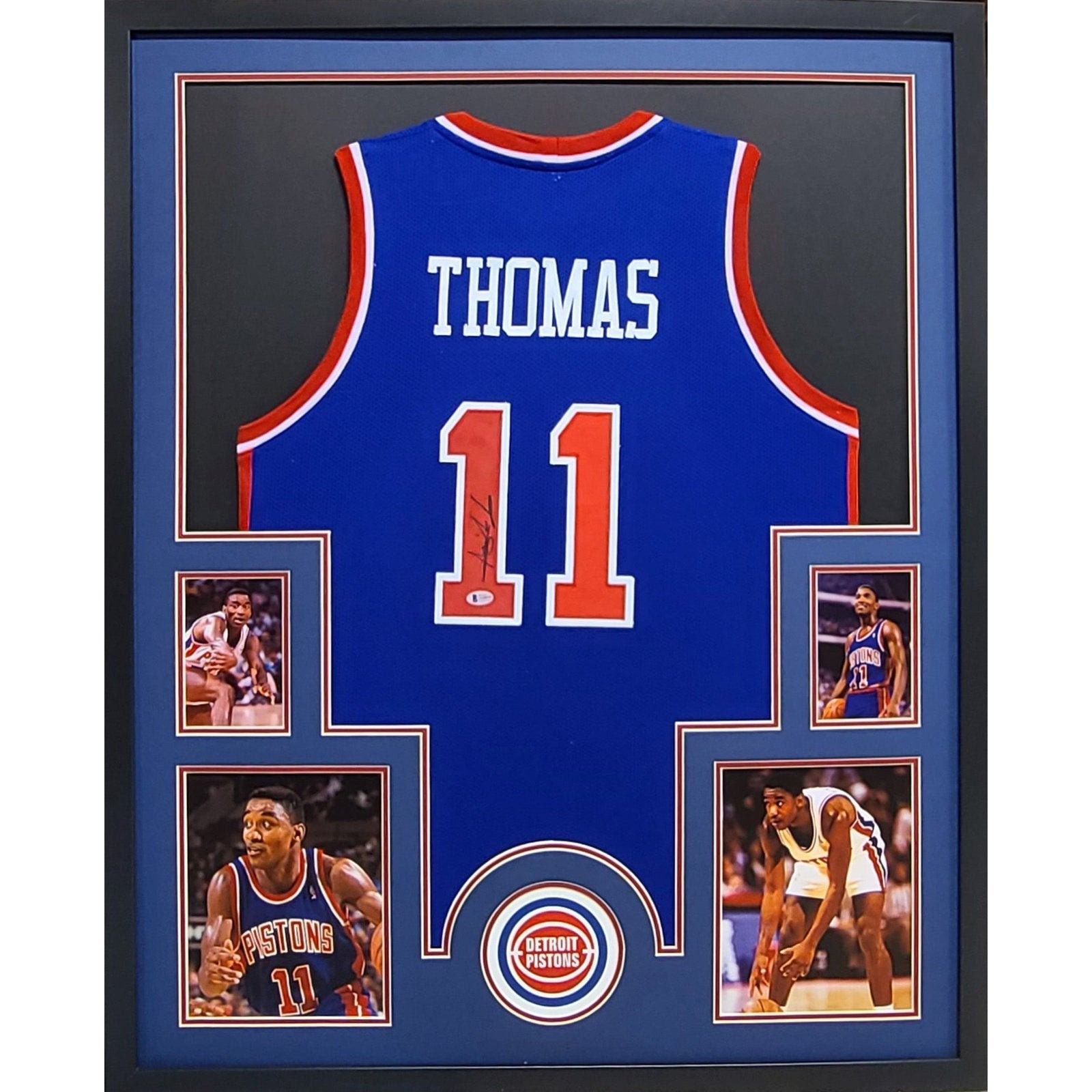 Isiah Thomas Signed Pistons Jersey (Fanatics)