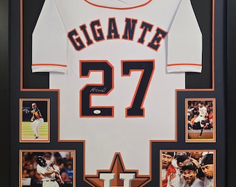 Jose Altuve Gigante Framed Signed Houston Astros Jersey JSA Autographed