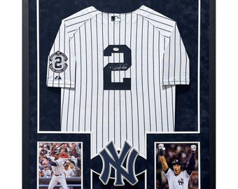 Derek Jeter Framed Signed Jersey PSA/DNA New York Yankees Autographed