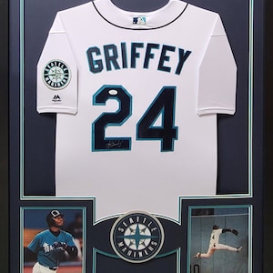  Ken Griffey Jr. Seattle Mariners Authentic BP Jersey (as1,  Alpha, s, Regular, Regular, Small (36)) Navy : Sports & Outdoors