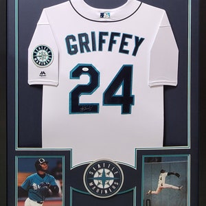 Ken Griffey Jr. Framed Signed Jersey JSA Autographed Seattle Mariners