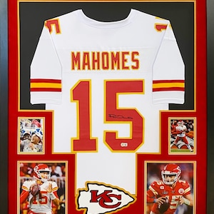 Patrick Mahomes Framed Jersey Beckett Autographed Signed Kansas City Chiefs