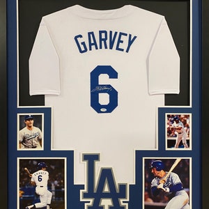 Steve Garvey Framed Jersey PSA/DNA Autographed Signed Los Angeles Dodgers