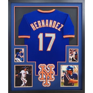 Keith Hernandez Signed Framed Jersey JSA Autographed New York Mets
