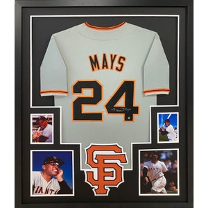 Willie Mays Signed San Francisco Giants 1989 Game Issued Jersey