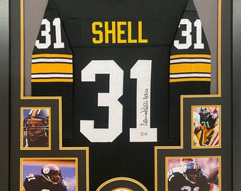 Donnie Shell Signed Framed Jersey Beckett Autographed Pittsburgh Steelers