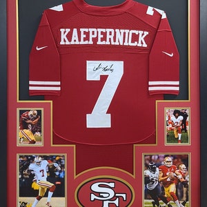 colin kaepernick jersey black and red