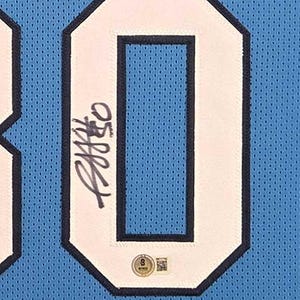 Rasheed Wallace Framed Signed Jersey Beckett Autographed UNC North Carolina