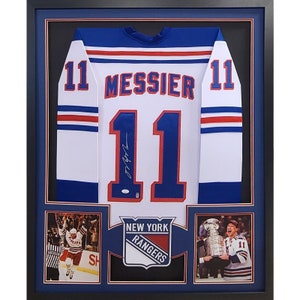 Mark Messier Autographed Edmonton Custom Hockey Jersey - JSA COA at  's Sports Collectibles Store