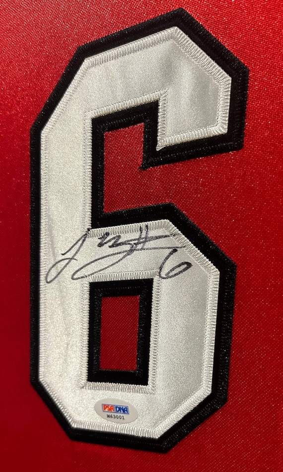 lebron james signed miami heat jersey
