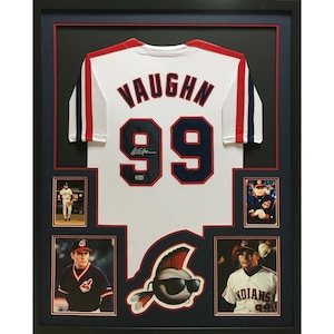 Rick Vaughn Adult Costume Jersey Skull Glasses Wild Thing Major League  Movie #99