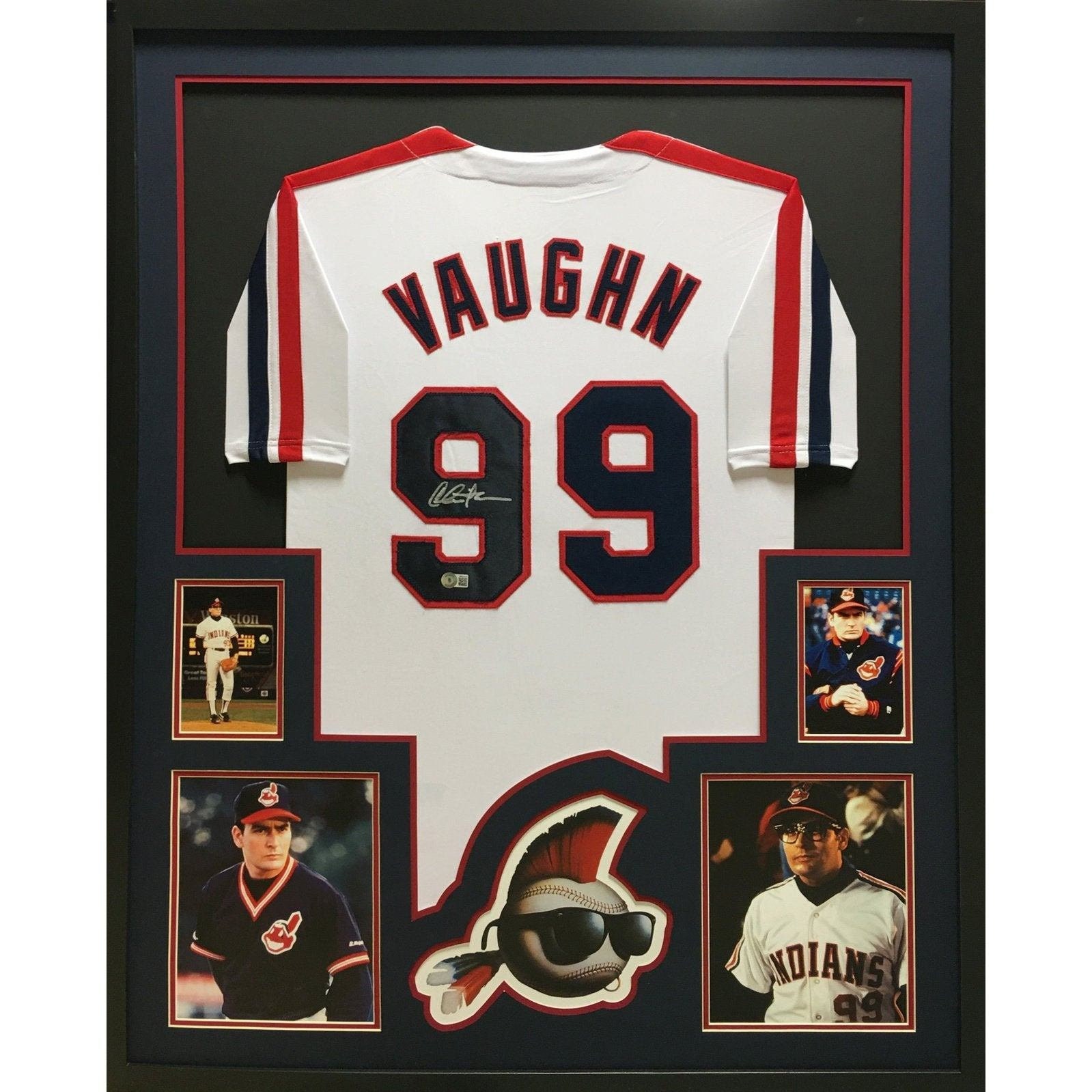 Youth Majestic Cleveland Indians #99 Ricky Vaughn Authentic Grey Road Cool  Base MLB Jersey