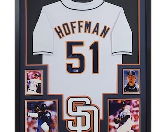 Trevor Hoffman Framed Jersey Beckett Autographed Signed San Diego Padres