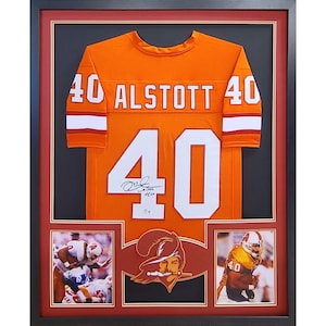 2021 Tampa Bay Buccaneers #40 Mike Alstott Black Super Bowl LIV Jersey