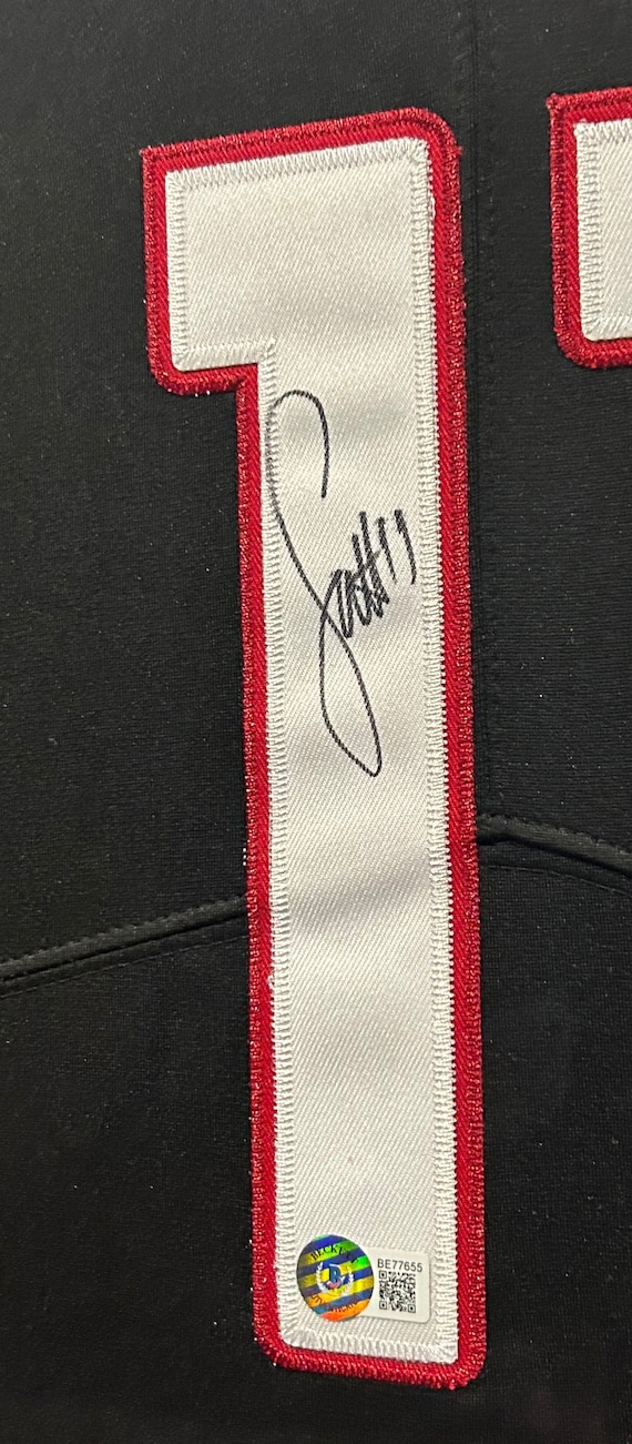 Larry Fitzgerald Framed Signed Jersey Beckett Autographed 