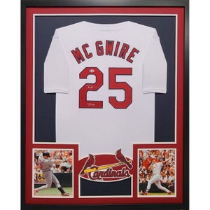 STARTER St Louis Cardinals Baseball McGwire #25 NBL USA Made T-Shirt (