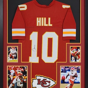 Tyreek Hill Framed Signed Jersey JSA Autographed Kansas City Chiefs
