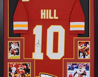 Tyreek Hill Framed Signed Jersey JSA Autographed Kansas City Chiefs