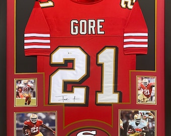 NFL フランク・ゴア　サイン入りユニホーム　SF 49ers Frank Gore NFL Signed Autographed San Francisco 49ers Jersey W Coa