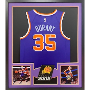 Kevin Durant Signed Framed Jersey PSA/DNA Autographed Phoenix Suns