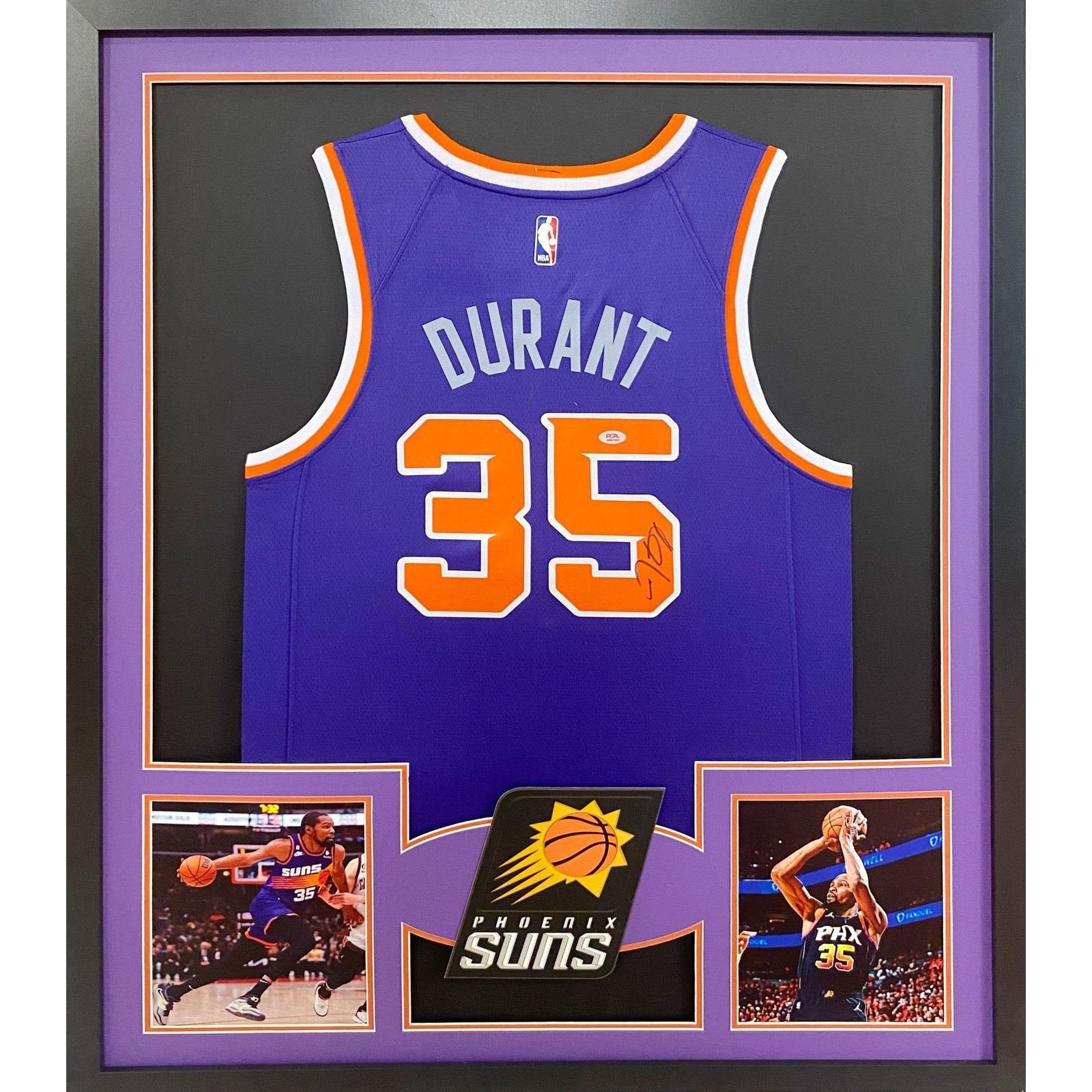 Kevin Durant Signed Framed Jersey PSA DNA Autographed Phoenix Suns Etsy