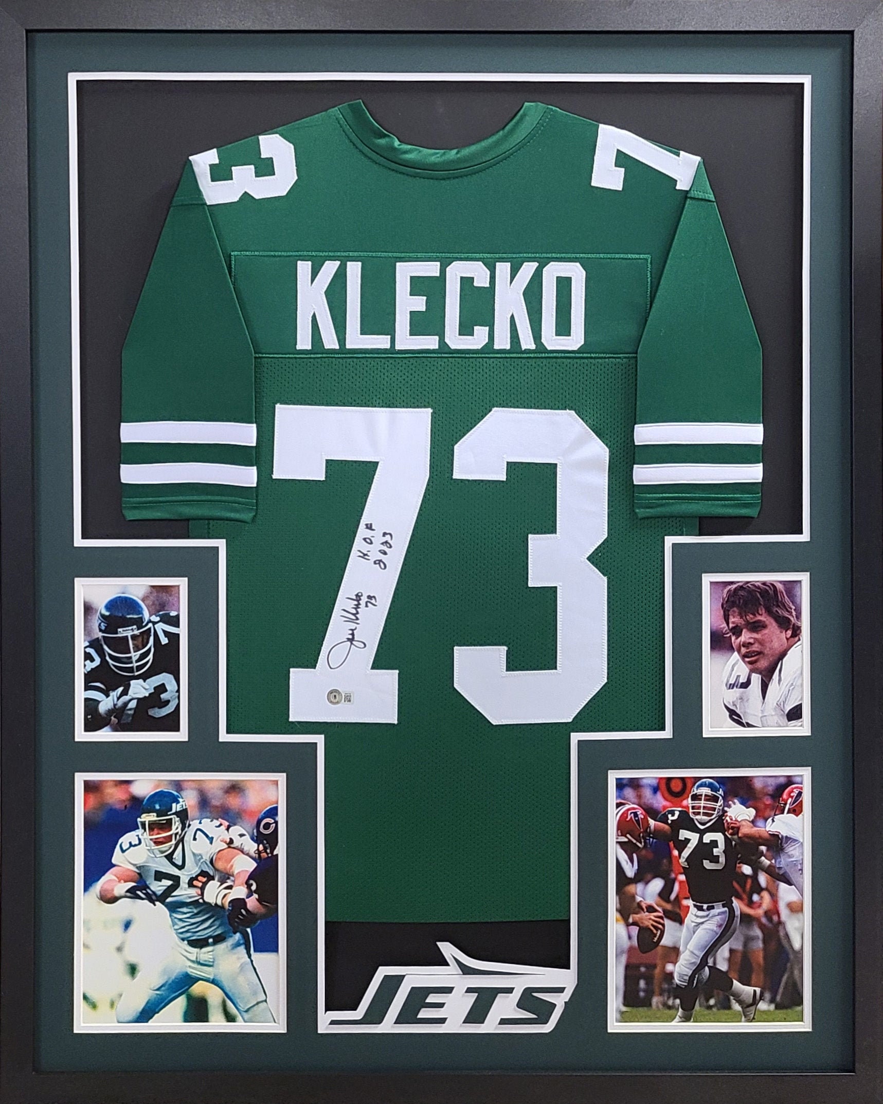 Autographed Joe Klecko New York Jets 8x10 Photo 3