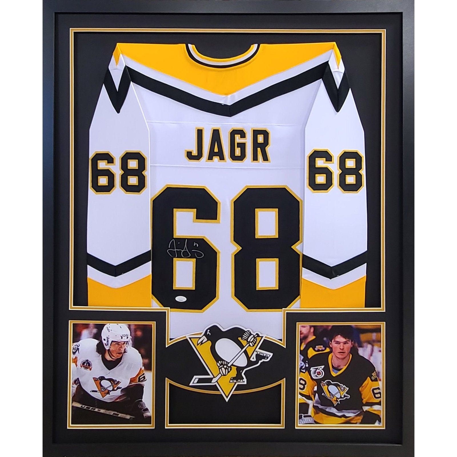 Vintage 90s Pittsburgh Penguins Jaromir Jágr Starter #68 Jersey Size Large