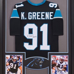 Kevin Greene Framed Jersey JSA Autographed Signed Carolina Panthers