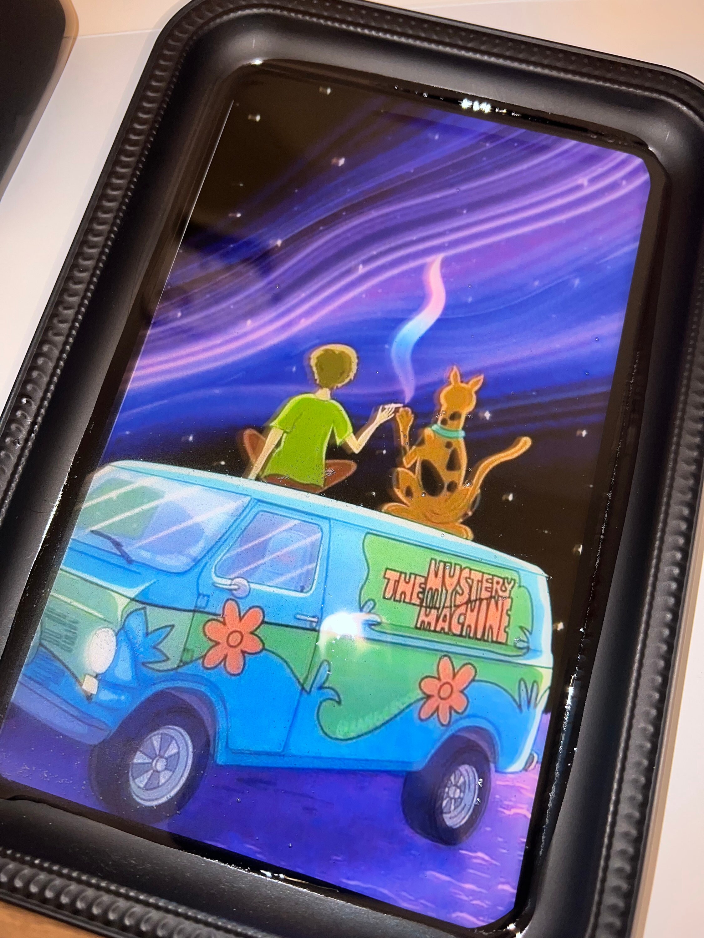 Scooby Doo Rolling Tray Small Etsy