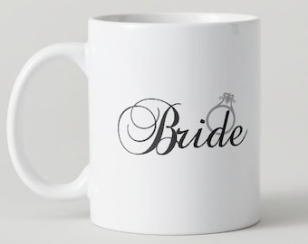 Bride/Bride | Cup for bachelorette and wedding | printed on both sides | Gift idea for girlfriend | Dishwasher & microwave safe