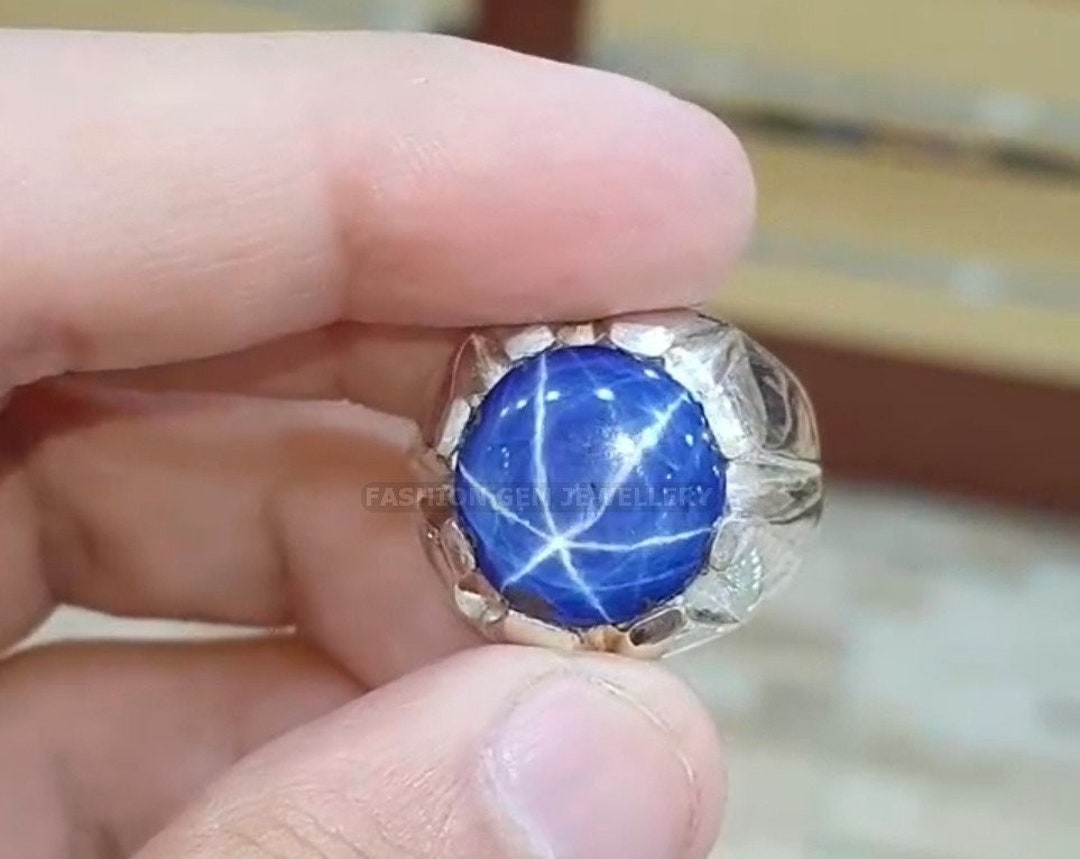 Diamond & Birthstone Ring In Sterling Silver - Customizable Gemstone (Sapphire, Ruby, Etc.) & Size 5-9
