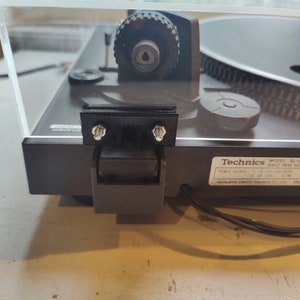 Technics dustcover hinge repair, hinge tab for new or broken dustcover