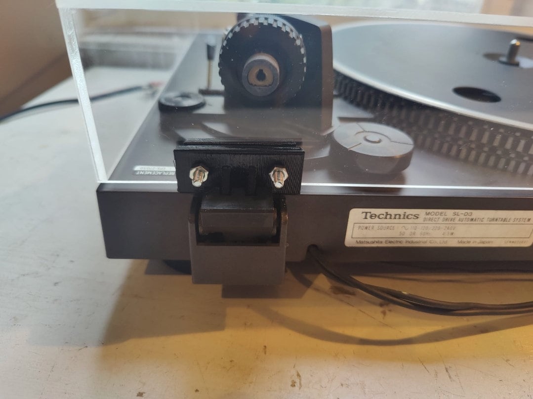 Technics Dust Cover Hinge Repair, Hinge Tab for New or Technics Dust Cover Hinge Repair, Hinge Tab for New or