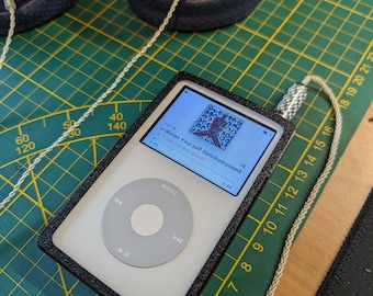 Minimale Bumper-Hülle für den iPod classic (5./6./7. Generation).