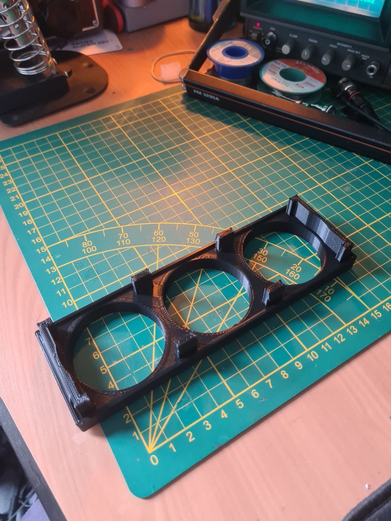 VDO Gauge Holder DIN Radio Ø52mm Etsy