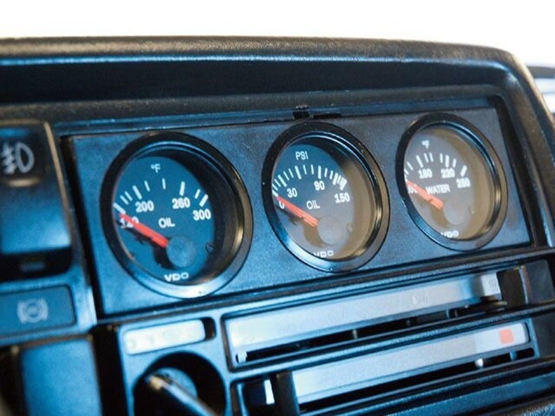 VDO Gauge Holder DIN Radio Ø52mm Etsy