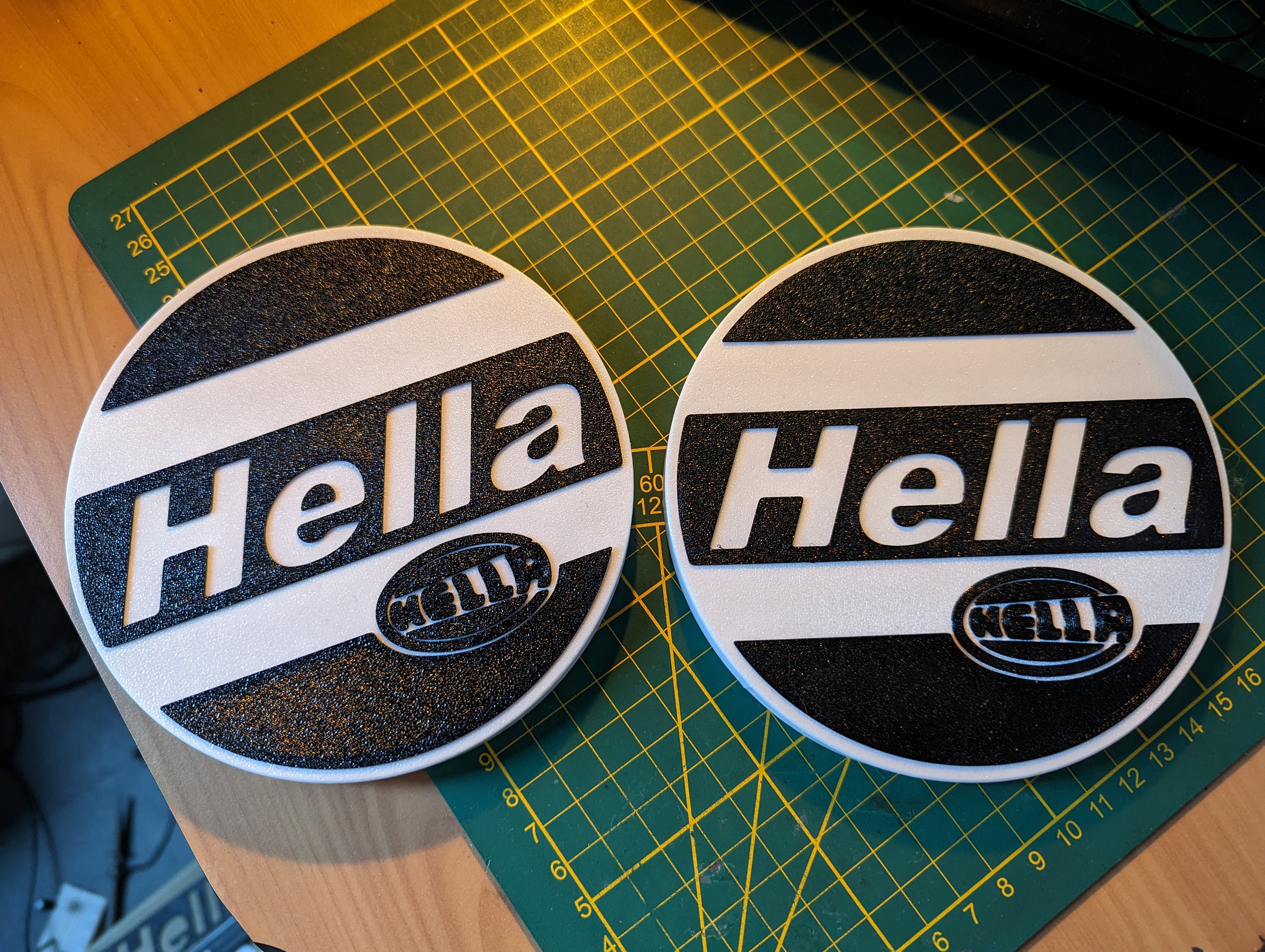 Hella headlight fog light covers for golf mk2, golf mk1, Jetta Mk1, Jetta Mk2 hella grill