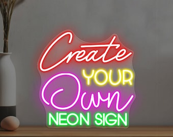 Custom sign neon, Led sign, Custom neon sign, Custom business sign, Custom logo sign, Wedding sign personalized, Wedding welcome sign