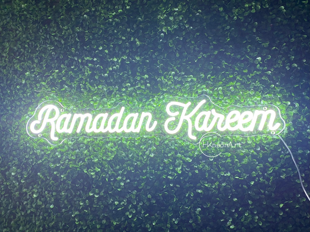 ramadan mubarak yard sign