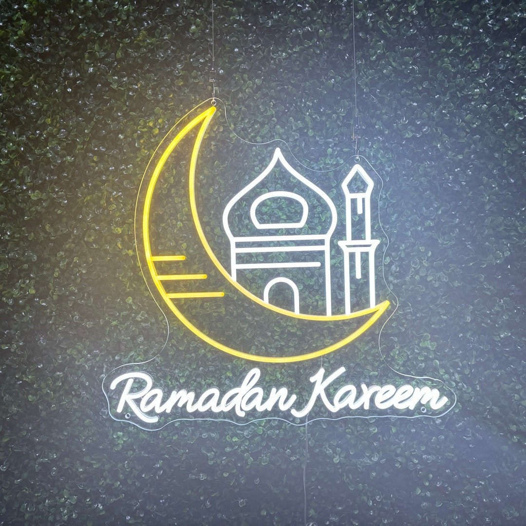 ramadan mubarak yard sign