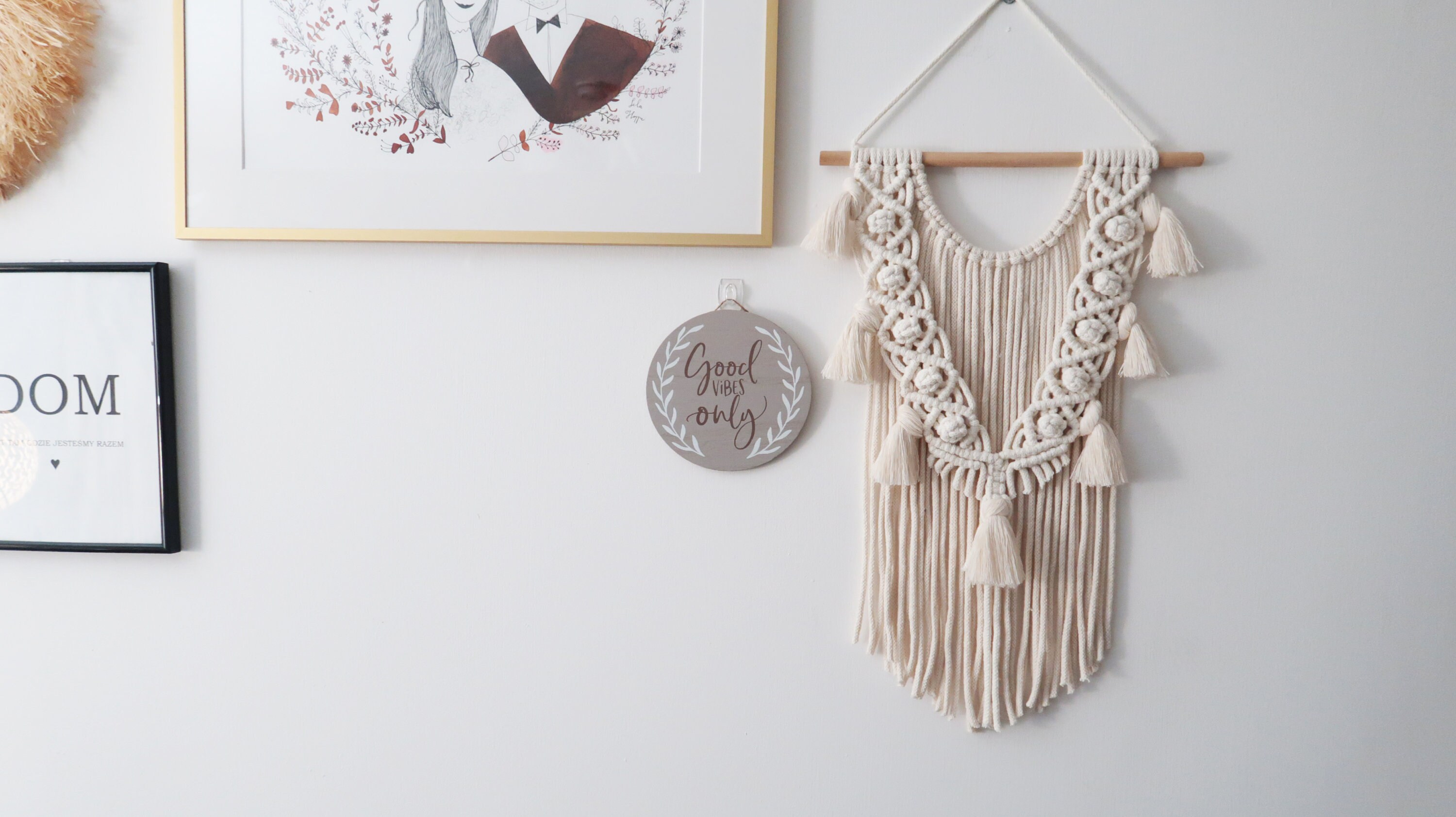 Macrame wall hangings. Boho bedroom and living room home decor. custom –  Cord + Quartz