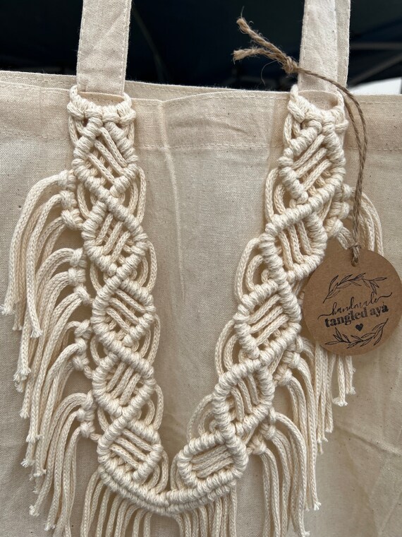 Macrame tiffin bag hotsell