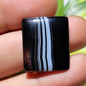 Black Banded Agate Cabochon Natural Banded Agate Gemstone, Stone Loose Gemstone For Making Jewelry At Whole Sale Price
