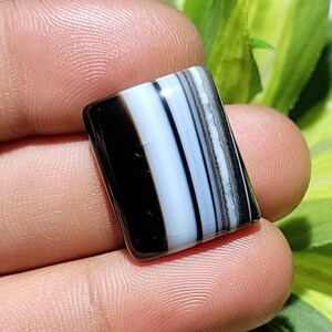 Black Banded Agate Cabochon Natural Banded Agate Gemstone, Stone Loose Gemstone For Making Jewelry At Whole Sale Price