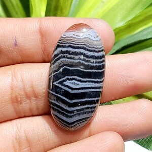 Black Banded Agate Cabochon Natural Banded Agate Gemstone, Stone Loose Gemstone For Making Jewelry At Whole Sale Price
