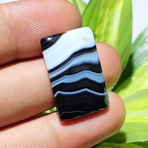 Black Banded Agate Cabochon Natural Banded Agate Gemstone, Stone Loose Gemstone For Making Jewelry At Whole Sale Price