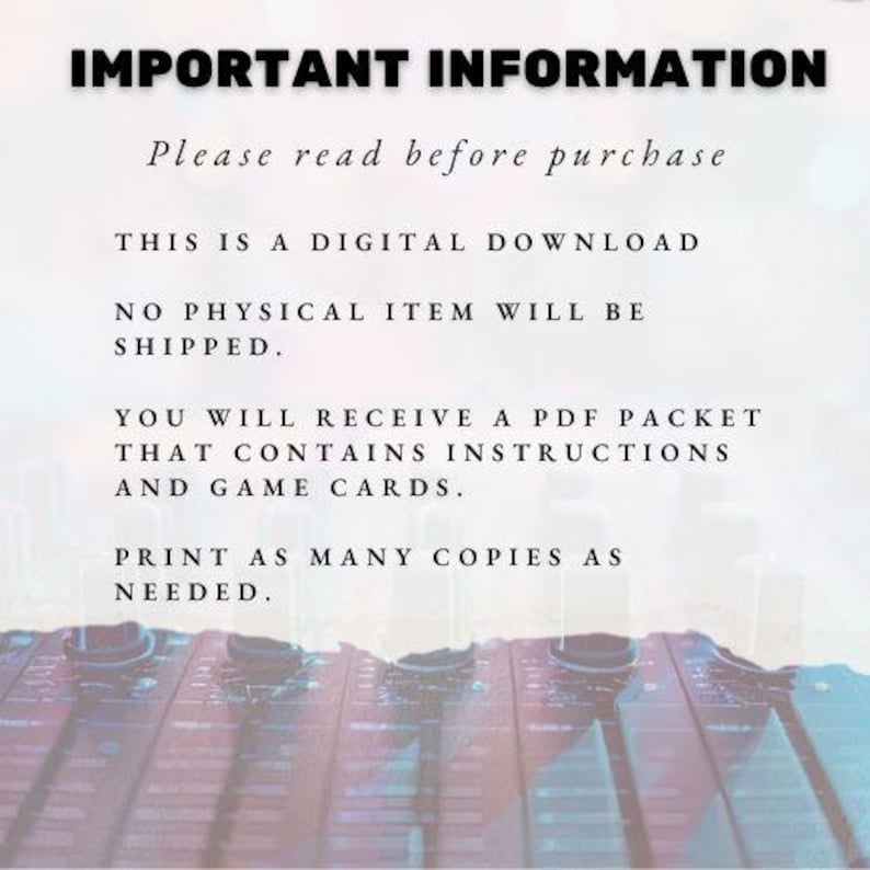 Bingo de música pop de 2020: 75 cartones imprimibles (descarga instantánea) imagen 6