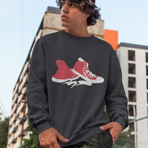 Sneakers Unisex Oversized Sweatshirt | Fitness Sweatshirt | Streetwear Sweatshirt
